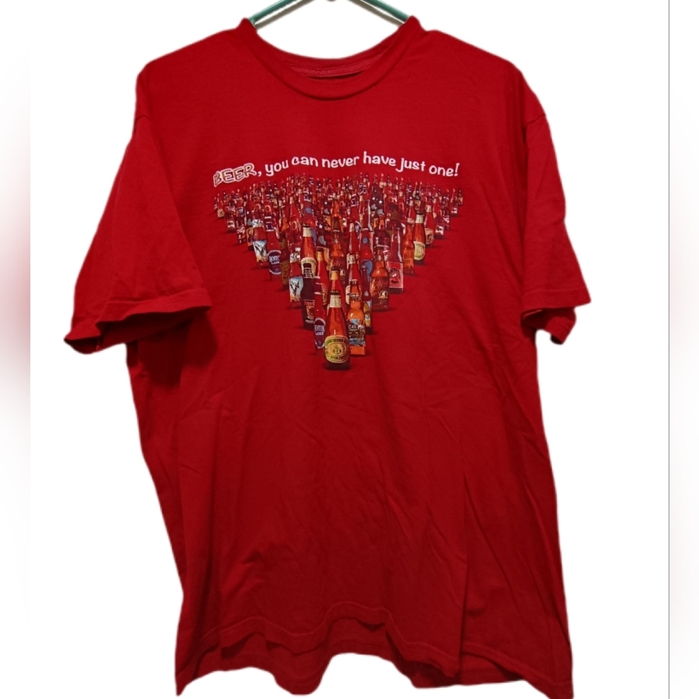 Red Graphic Tee XL You Can Never Have Just one!